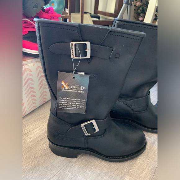 Element Black Motorcycle Boots main image 11